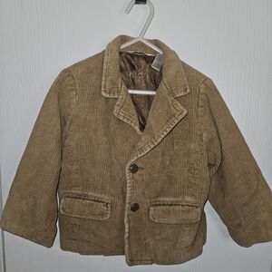George Kids Tan Corduroy Blazer
